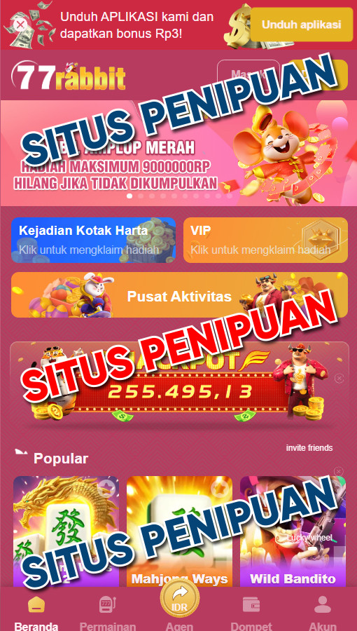 77Rabbit Situs Penipuan