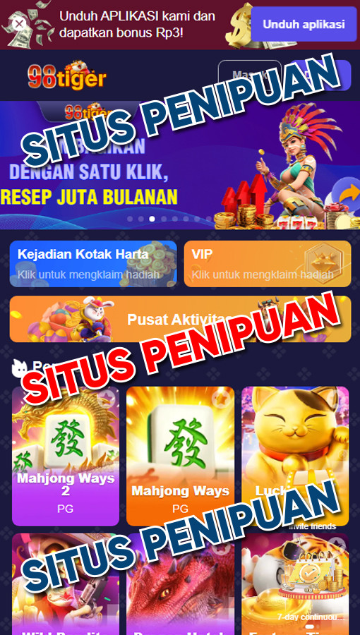 98Tiger Situs Penipuan